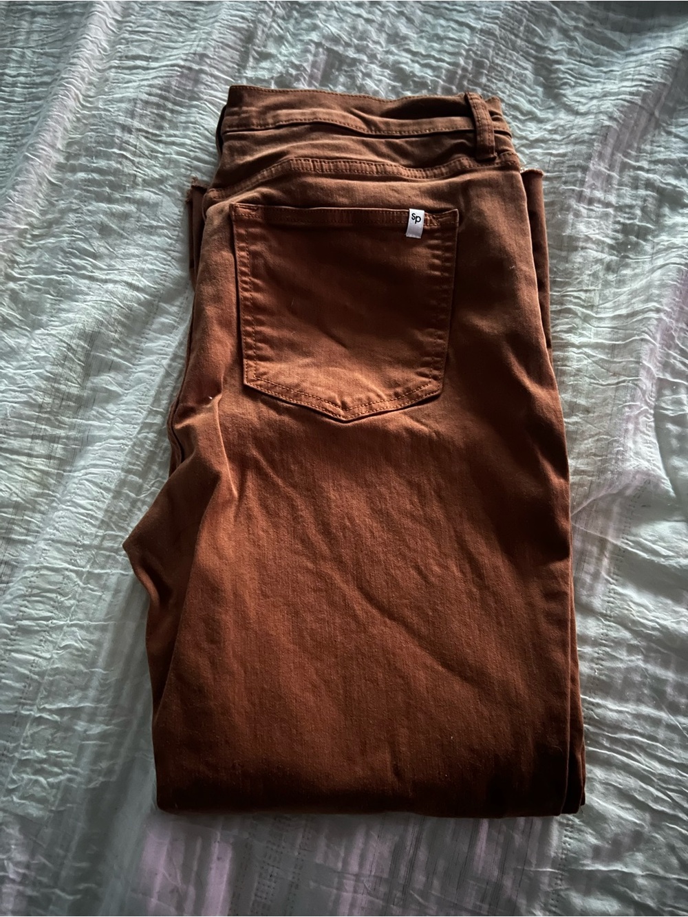 Women’s Wide-Leg Jeans in Rust by Sneak Peek - Picture 7 of 7